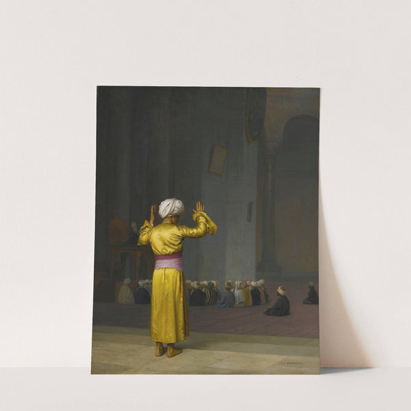 Prière Dans La Mosquée by Jean-Léon Gérôme