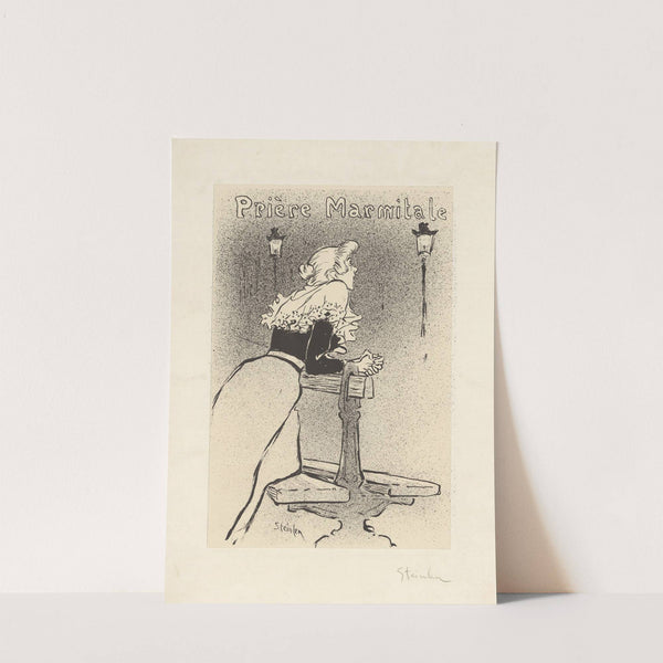 Prière Marmitale (1894) by Théophile Alexandre Steinlen