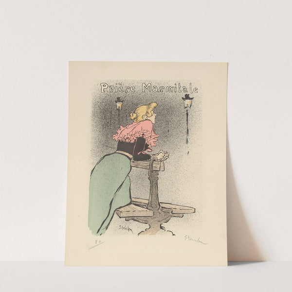 Prière marmitale (1894) by Théophile Alexandre Steinlen