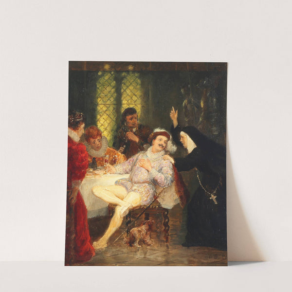 Primadonna Leocadi Gerlach og kammersanger Christian Hansen i “Don Juan” by Otto Bache