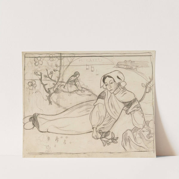 Primavera (Femme couchée) (1894-1895) by Armand Seguin