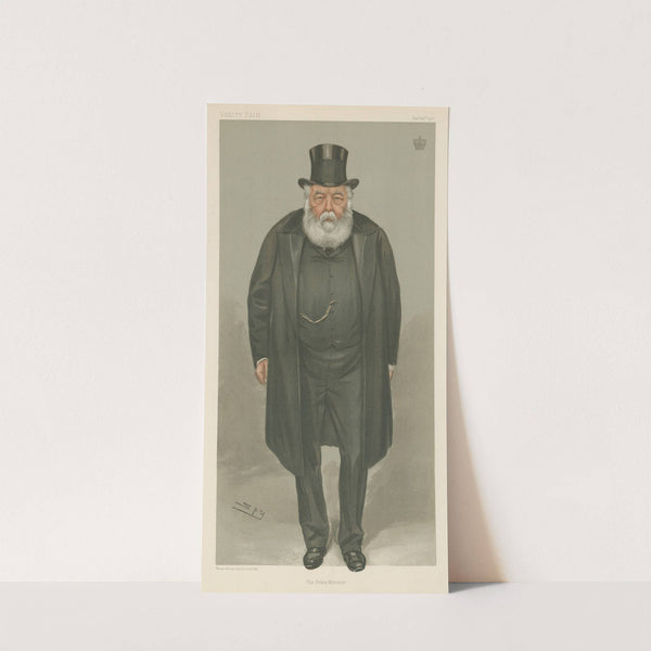 Prime Ministers – ‘The Prime Minister’. Third Marquis of Salisbury. 20 December 1900 (1900) by Leslie Matthew Ward