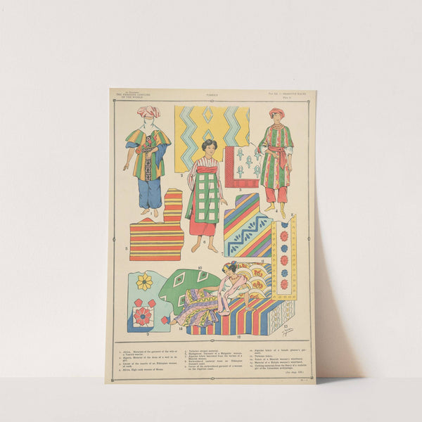 Primitive Races - Fabrics by Paul Louis de Giafferri
