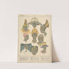 Primitive Races - Headdresses by Paul Louis de Giafferri