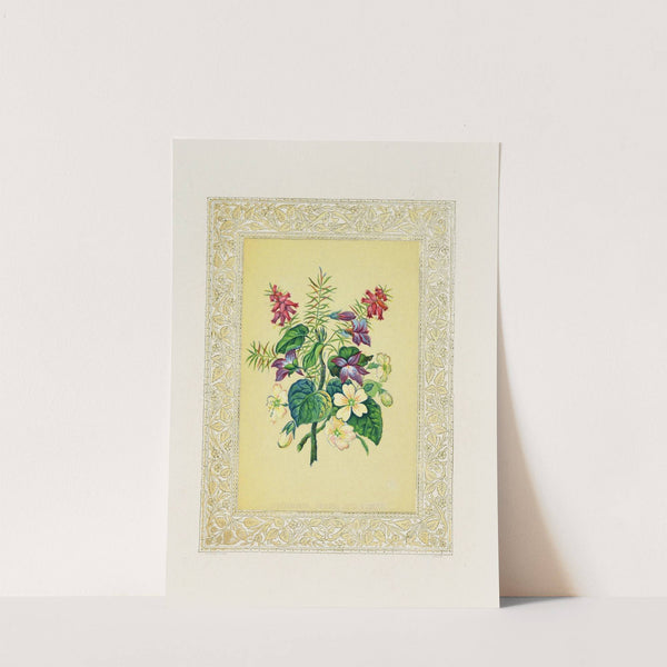 Primroses, Heath & Violet (1869) by John Henry Ingram