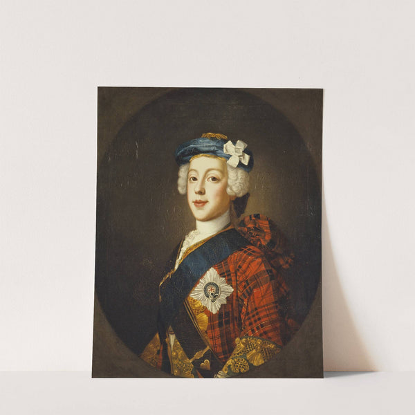 Prince Charles Edward Stuart, 1720 - 1788. Eldest son of Prince James Francis Edward Stuart by William Mosman