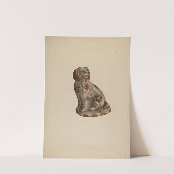 Prince Charles Spaniel by Mina Lowry