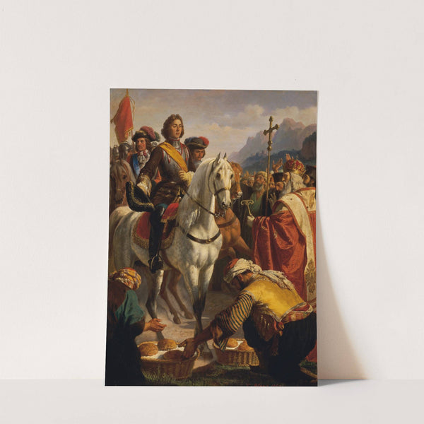 Prince Eugene’s train to Bosnia in 1697 (1864) by Karl von Blaas