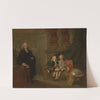 Prince George and Prince Edward Augustus, Sons of Frederick, Prince of Wales, with Their Tutor Dr. F... by Richard Wilson