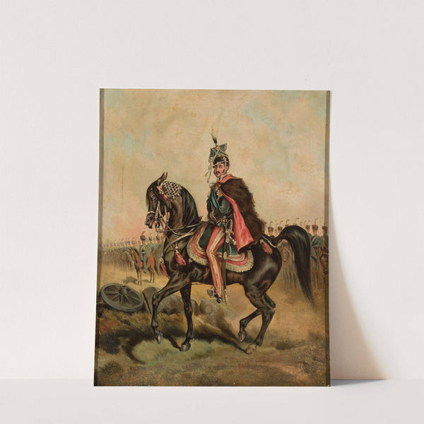 Prince Józef Poniatowski on the “Szuma” mare from Sanguszka stud farm by Juliusz Kossak