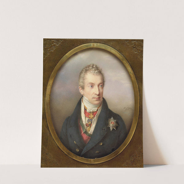 Prince Klemens Wenzel Lothar von Metternich (1773–1859) by Friedrich Johann Gottlieb Lieder