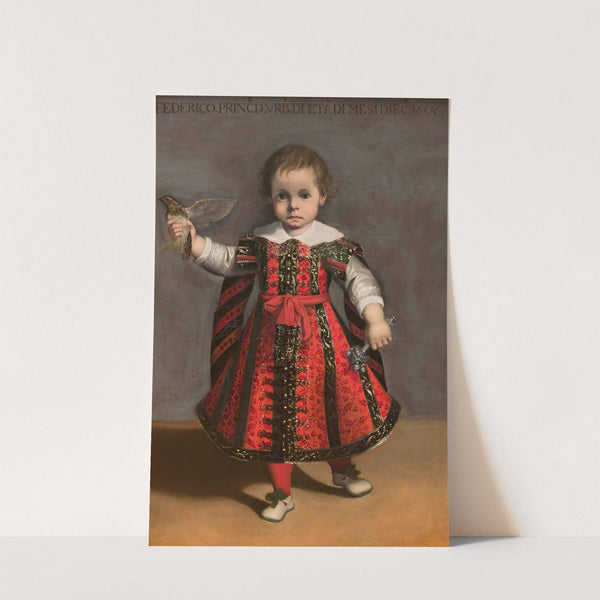 Prince of Urbino at the Age of Eighteen Months by Alessandro Vitali Federico