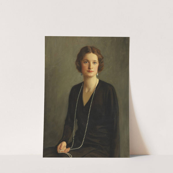 Princess Astrid of Sweden, later Queen by Bernhard Österman