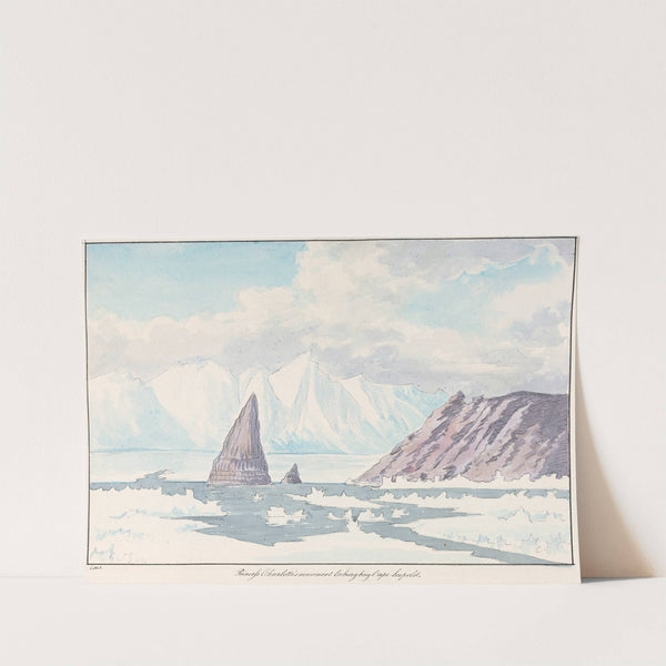 Princess Charlotte’s Monument, Coburg Bay, Cape Leopold by Charles Hamilton Smith