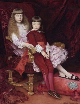 Princess Marguerite d’Orléans (1869â1940) and Prince Jean d’Orléans (1874-1940)