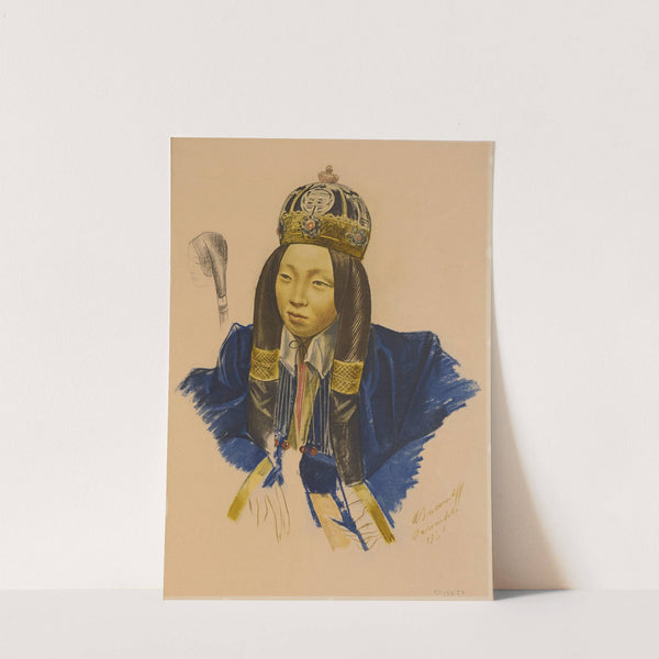 Princesse Nirgidma de Torhout (1931) by Alexandre Jacovleff