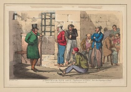 A touch of the fine arts. Unpleasant in effect, but the keeping is good. (1824)