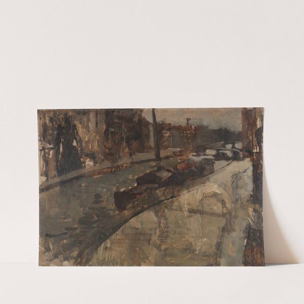 Prinsengracht near Lauriergracht, Amsterdam by George Hendrik Breitner