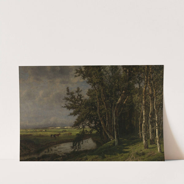 Prinsenvijver on the Isle of Walcheren by Jean Pierre François Lamorinière