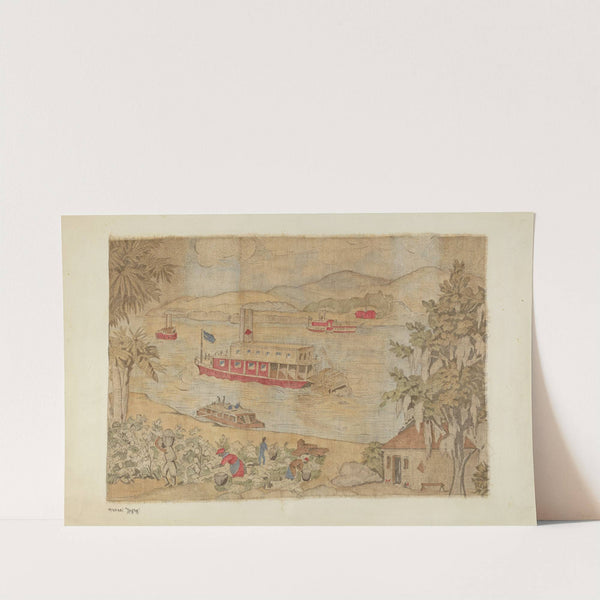 Printed Cotton by Michael Trekur