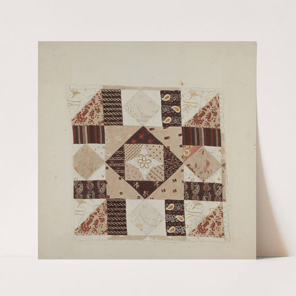 Printed Cotton (Quilt) by John Tubrant