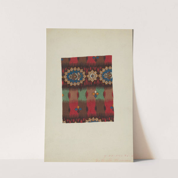 Printed Textile (c. 1938) by Lucille Lacoursiere