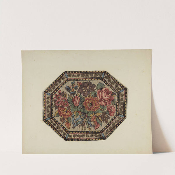 Printed Textile by Bessie Forman