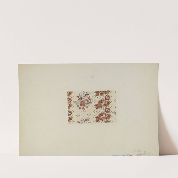 Printed Textile by Ralph M. Lewis