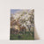 Printemps, Poules Sous le Pommier en Fleurs by Alexandre Defaux