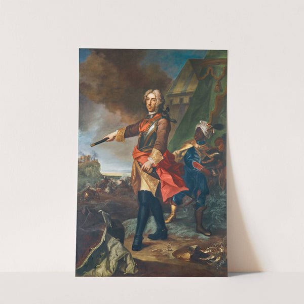 Prinz Eugen von Savoyen als Feldherr by Johann Gottfried Auerbach