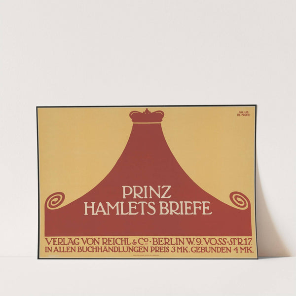 Prinz Hamlets Briefe (1909) by Julius Klinger