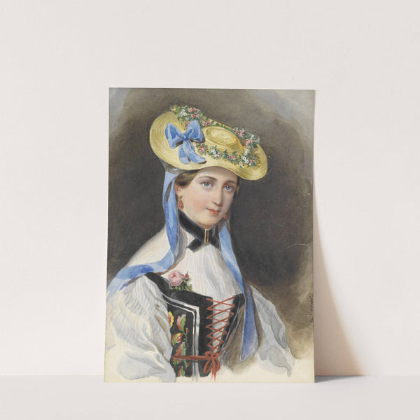 Prinzessin Liechtenstein im Kostüm (1845) by Franz Xaver Winterhalter