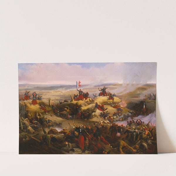 Prise De La Gorge De Malakoff, September 1855 by Adolphe Yvon
