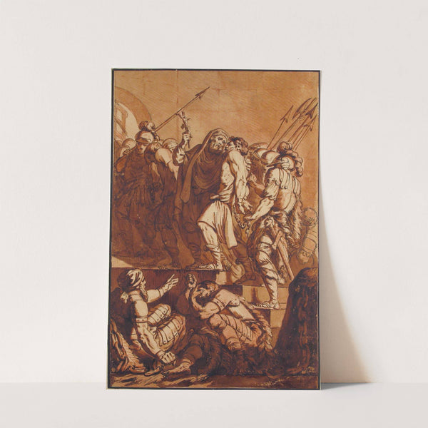 Prisoners Led Out of a Dungeon by Philippe Louis Parizeau