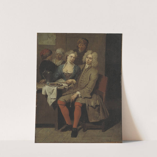 Private Meal by Jan Baptiste Lambrecht