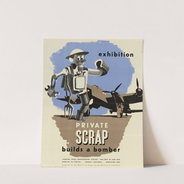 Private Scrap Builds a Bomber by G. Cullen