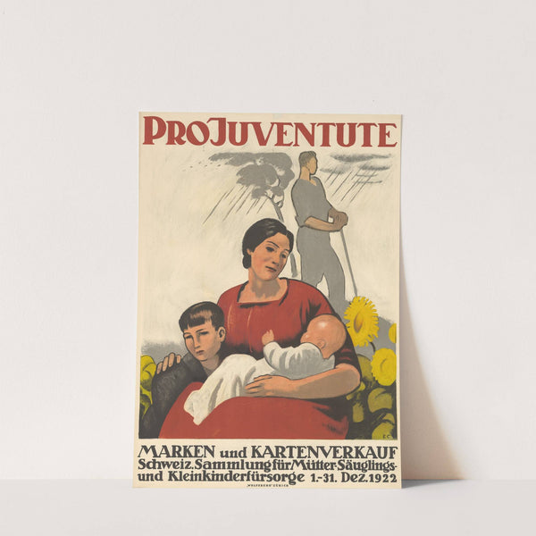 Pro Juventute – Marken und Kartenverkauf Schweiz (1922) by Emil Cardinaux