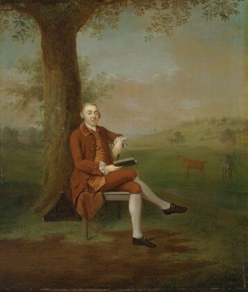 Probably John Trevor, third Baron Trevor, of St. Anne’s Hill, Surrey, and Trevalyn Hall, Denbighshire