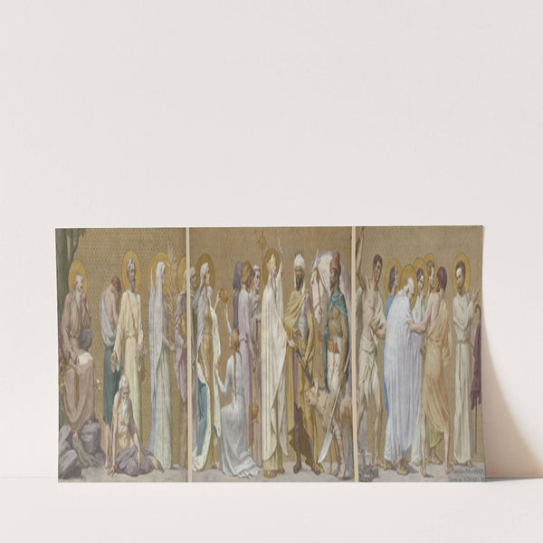 Procession (1889-1898) by Pierre Puvis de Chavannes