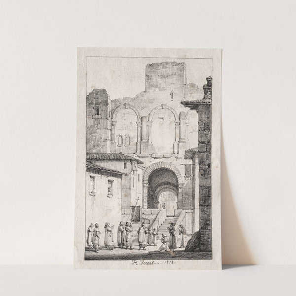 Procession at Arles (1818) by Horace Vernet