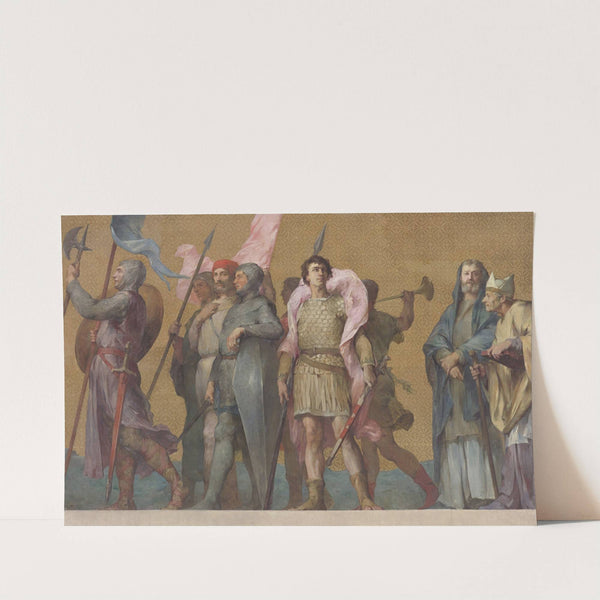 Procession carolingienne (1878-1883) by Henri Leopold Lévy