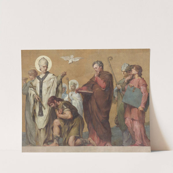 Procession carolingienne (1878-1883) by Henri Leopold Lévy