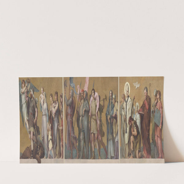 Procession carolingienne (1878-1883) by Henri Leopold Lévy