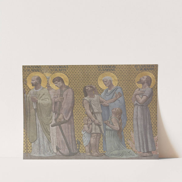 Procession de saints martyrs 2 (1877) by Pierre Puvis de Chavannes