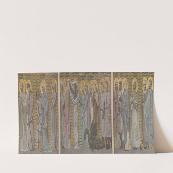 Procession de saints martyrs (1877) by Pierre Puvis de Chavannes