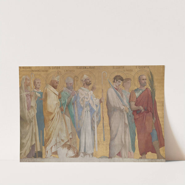 Procession des saints martyrs (1874-1891) by Jules Elie Delaunay