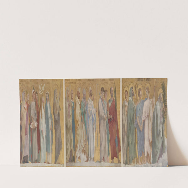 Procession des saints martyrs (1874-1891) by Jules Elie Delaunay