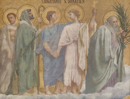 Procession des saints martyrs – S. Rogatianus, S. Donatien (1874-1891)