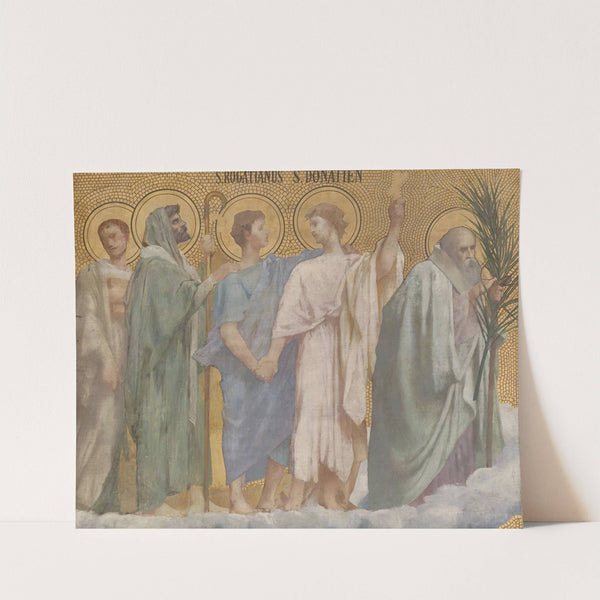 Procession des saints martyrs – S. Rogatianus, S. Donatien (1874-1891) by Jules Elie Delaunay