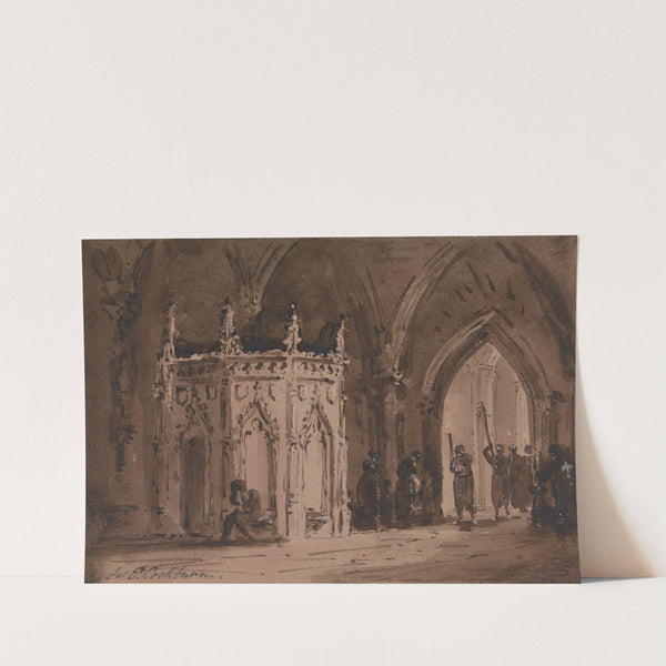 Procession in a Church by James Pattison Cockburn